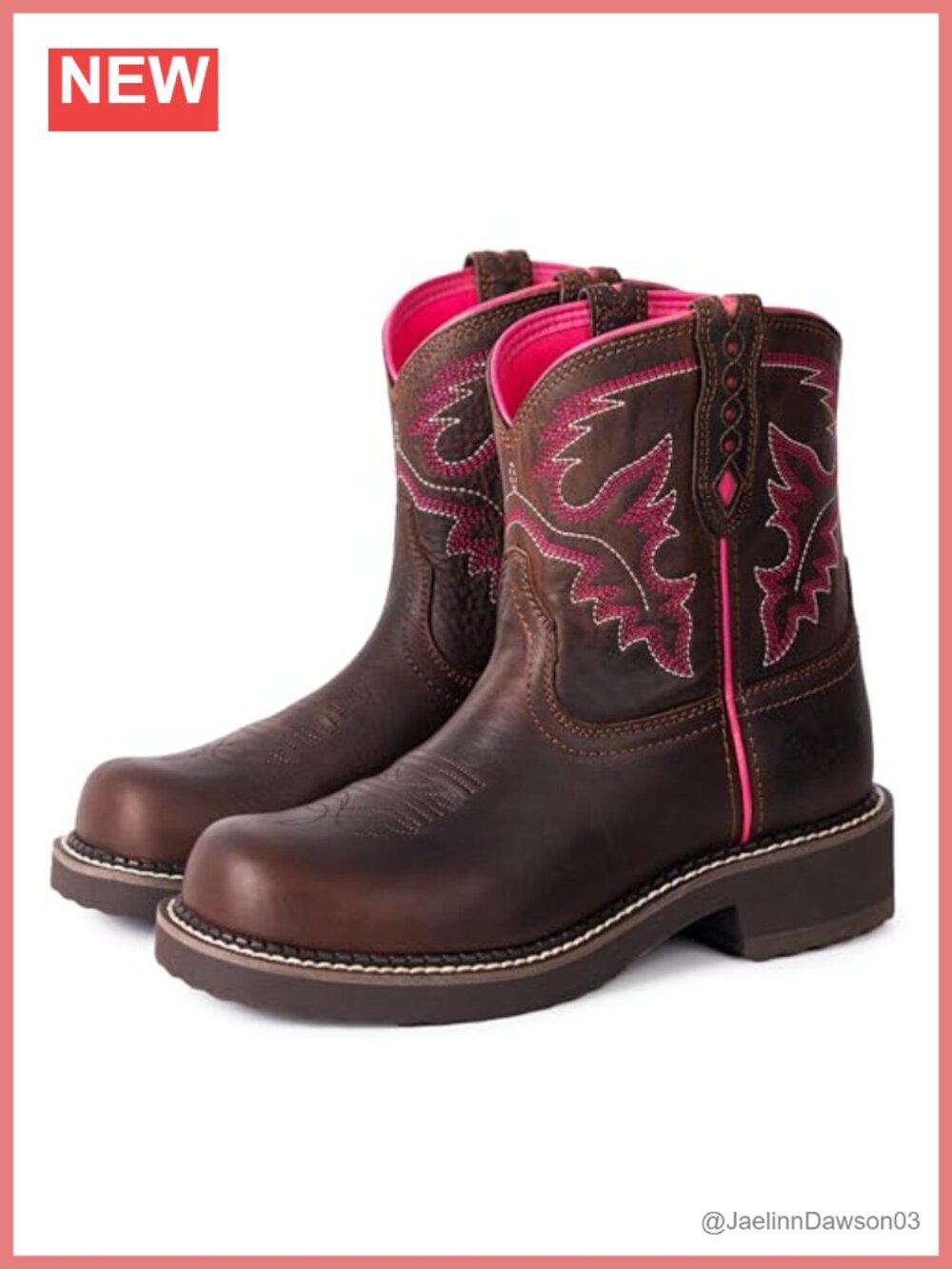Palitutu Cowgirl Boots Women Round Toe Western Ankle Booties Pull On